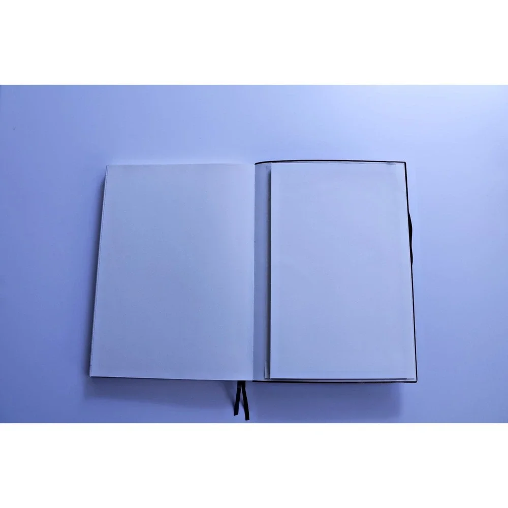 RETTACY Lined Journal Notebook Black Lined 8.5